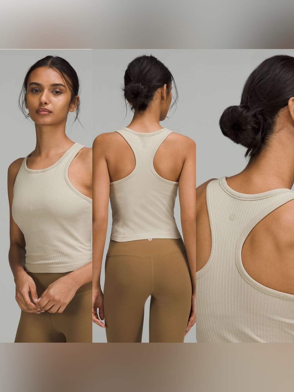 lululemon * NWT 8 * LOT of ebb to street rb crop tank tops - Picture 3 of 7
